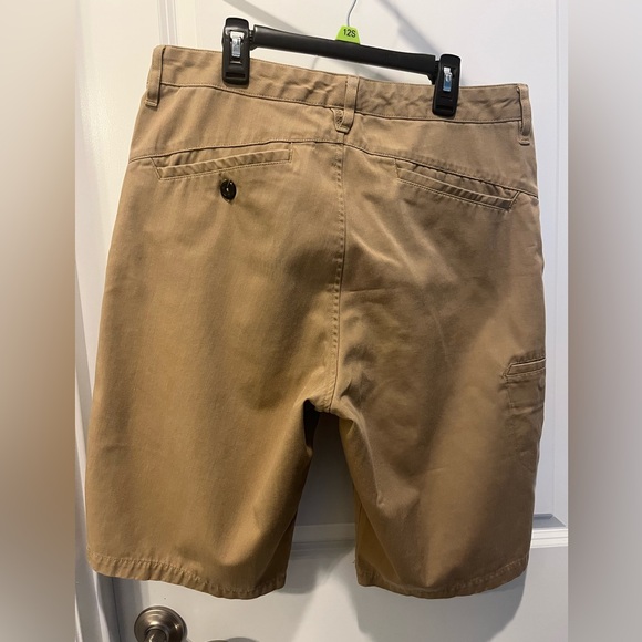 The North Face Men”s Flat Front Chino Tan Hiking Shorts Size 30 - Picture 2 of 14